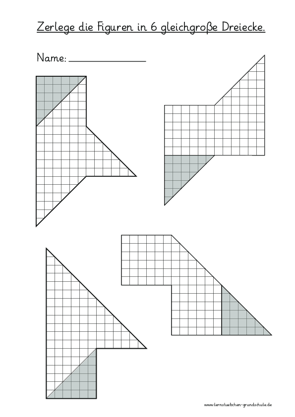 6 Dreiecke in einer Figur finden